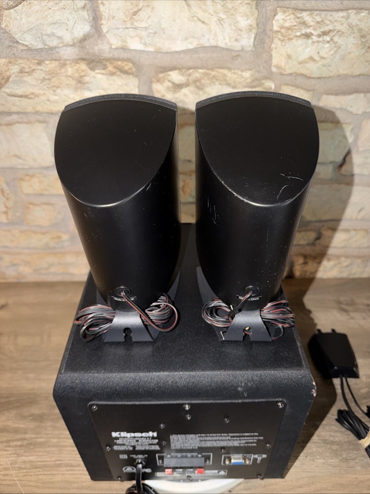 Klipsch ProMedia 2.1 THX® Certified Computer Speaker System. Video!