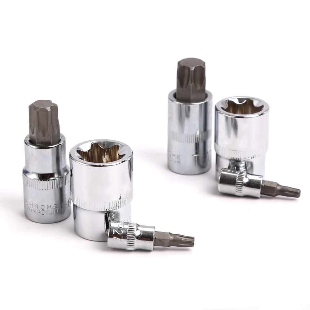 60 PC Torx Star Bit，Tamper-proof Torx,Torx Plus And External Torx Bit Socket Set