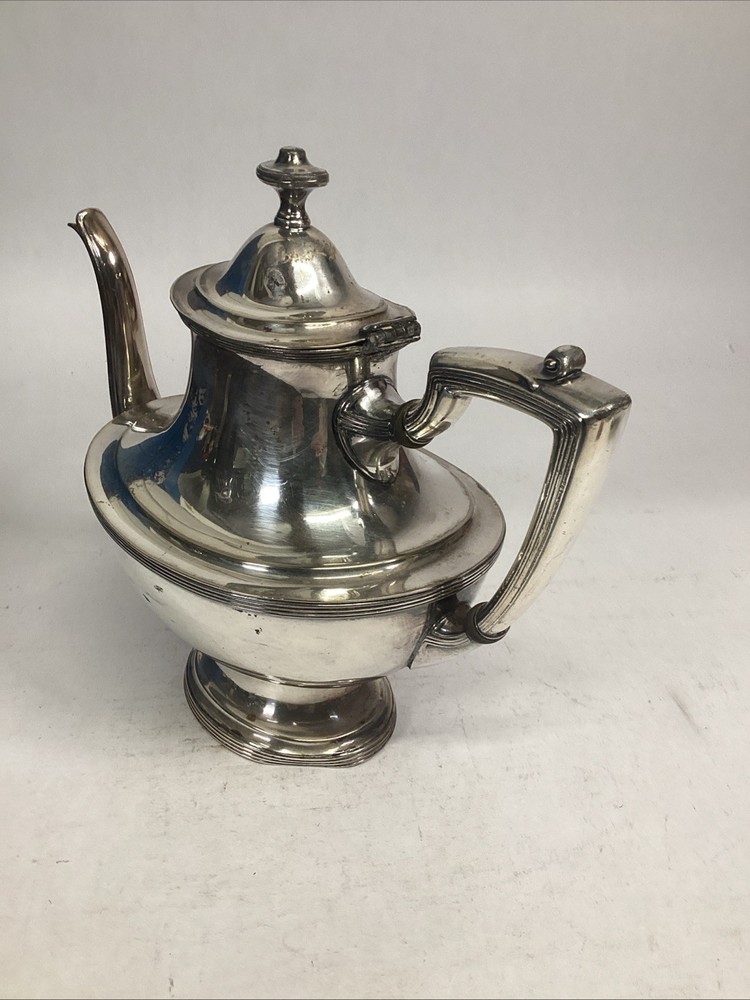 Antique Silver Plated Teapot - NS 156