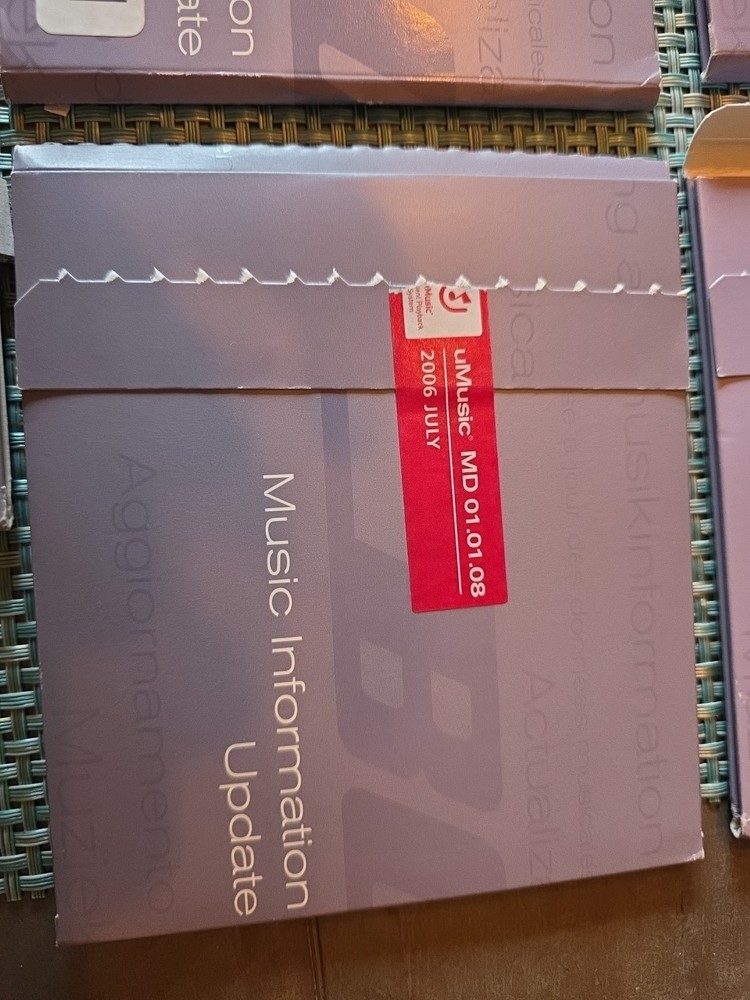 Bose LOT Music Information Update Discs 8 Total