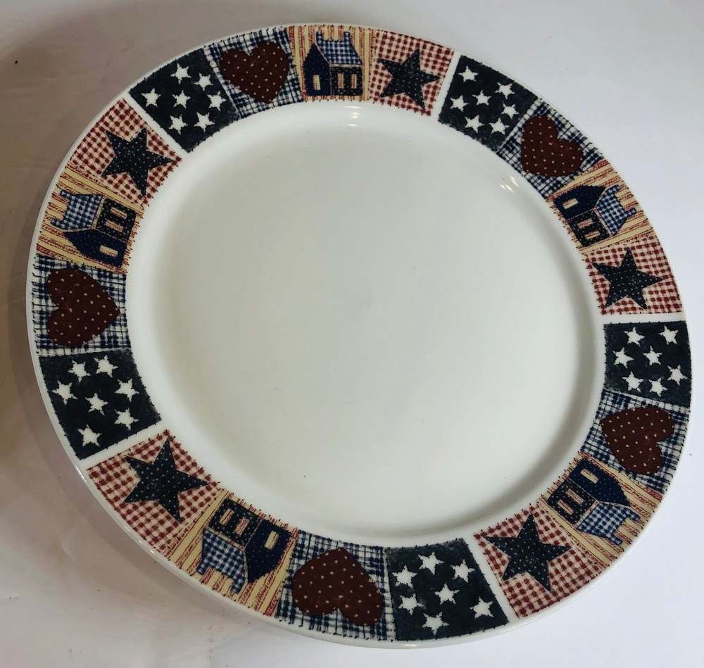 Majesticware by Oneida "American Quilt" Dinnerware Collection
