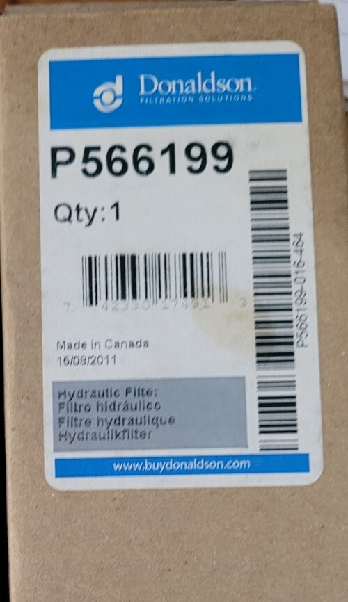 DONALDSON P566199 Hydraulic Filter