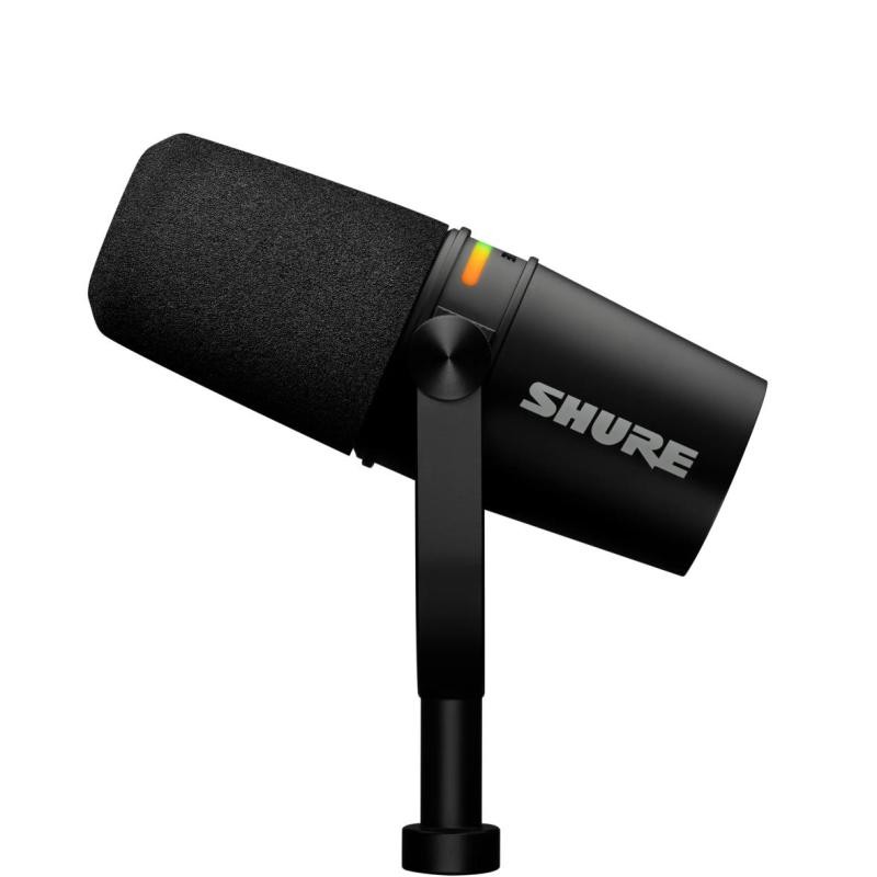 Shure MV7+-K Microphone Black Podcast Microphone