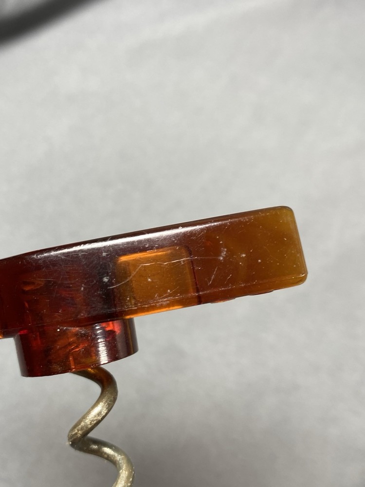 Vintage MCM Bakelite Corkscrew Wine Bottle Opener