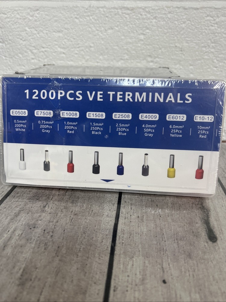 1200 PCS VE Terminals  Connectors Kit,  Multiple