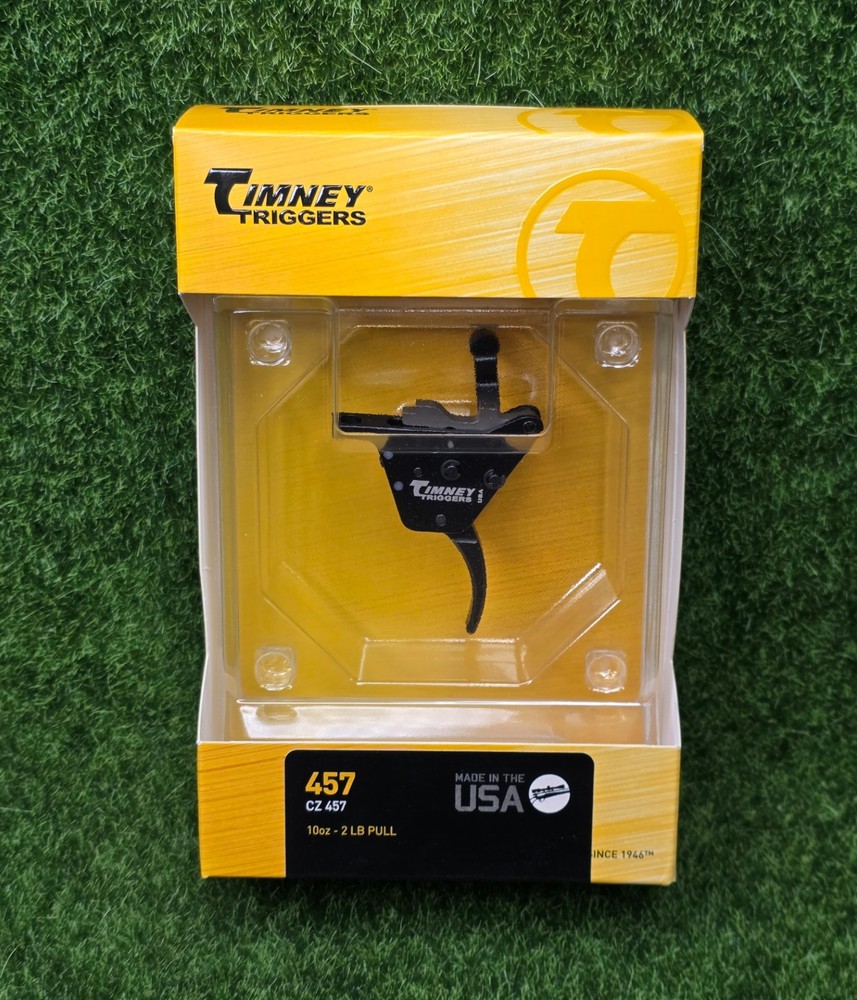 Timney Drop-In CURVED Trigger for CZ457 Rimfire *Adj. 10oz-2lb Pull* - 457