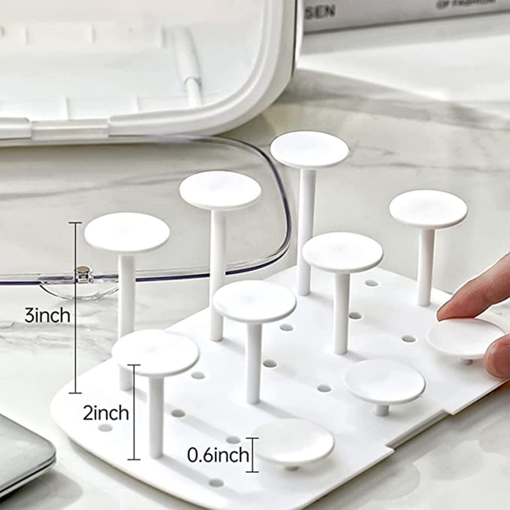 Clear Acrylic Display Case for Figures with LED Light, Dustproof & Moisturepr...