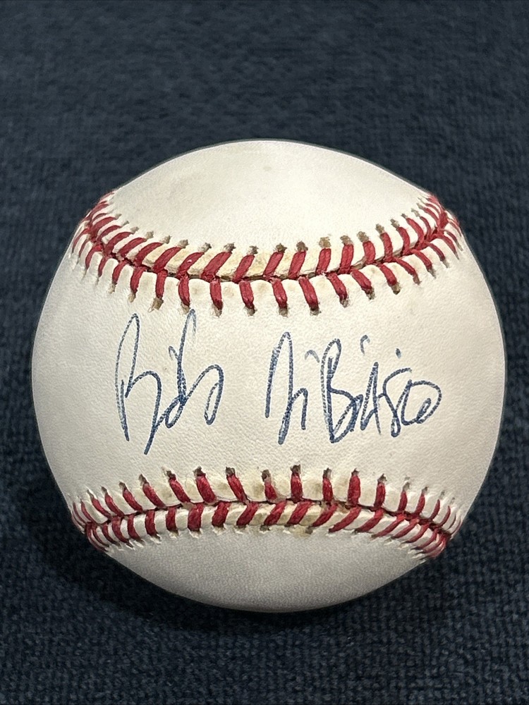 Bob Dibiasio signed baseball autograph ball auto