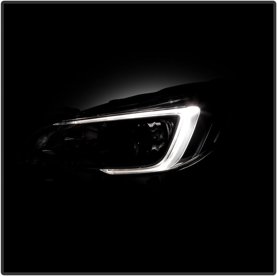 - for 2015 2016 2017 Subaru Legacy|Outback Black Housing Halogen Type Projector