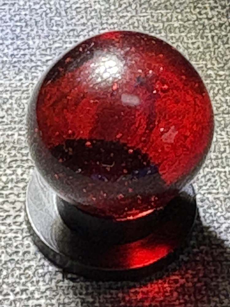VTG Master Made Ruby Marble .63” UV Reactive