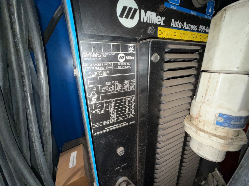 ABB Single IRB1600 Mig Cell w/ IRC5 Controls USED AS-IS