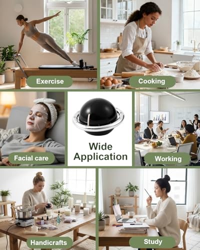 Kitchen Timer, 60-Minute Mechanical Timer with Magnetic Back - No Black