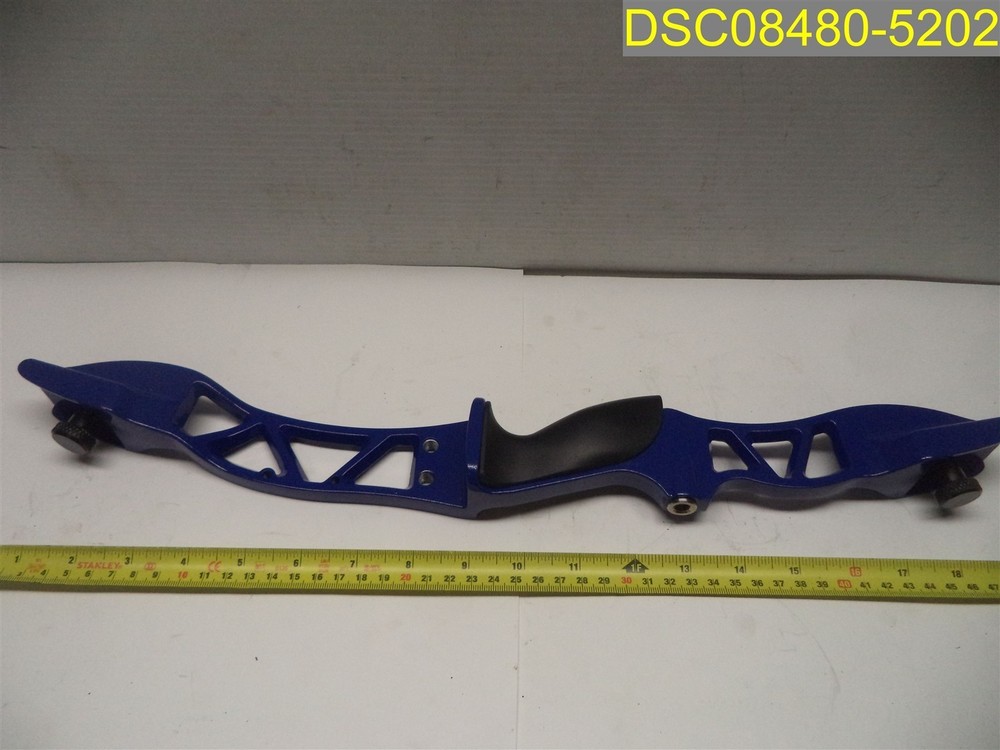 Blue Jakuna Recurve Bow Riser 19" Overall Length