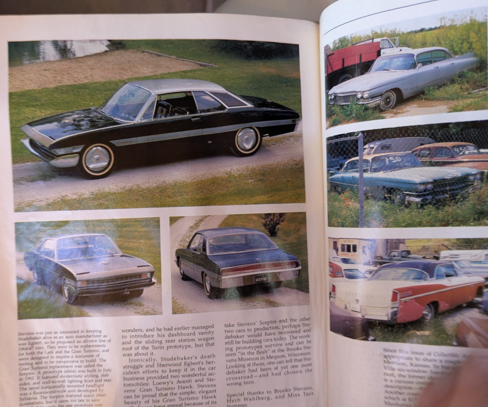 Studebaker GT Hawk Collectable Automobile Magazine August 1988