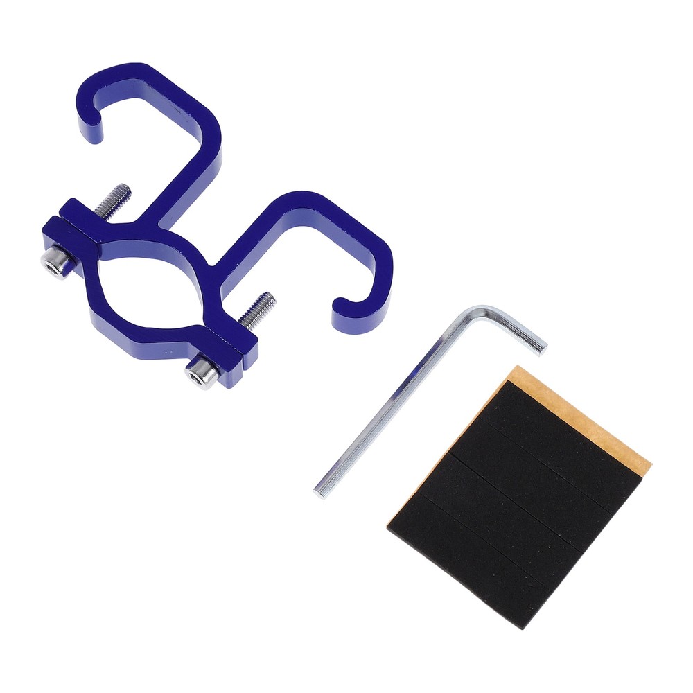 Double Arc Hook For Motorcycle Compass Wrench Gasket 1 Set Blue