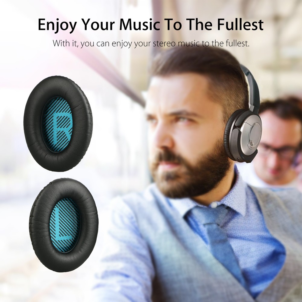 Ear Pad Cushion Replacement For Bose Soundlink Black!US STOCK!