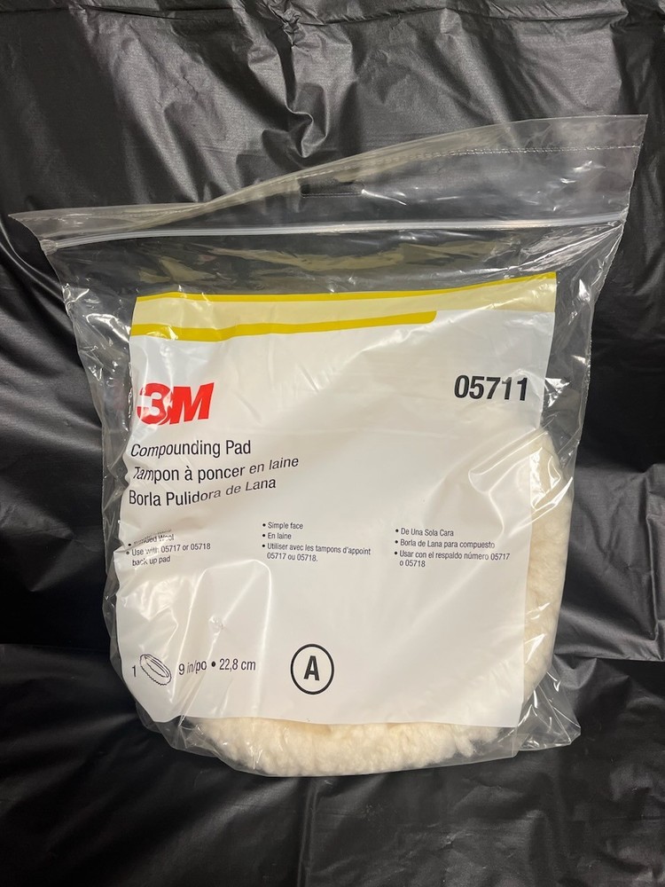 3M Automotive 05711 5711 Wool Compounding Pad