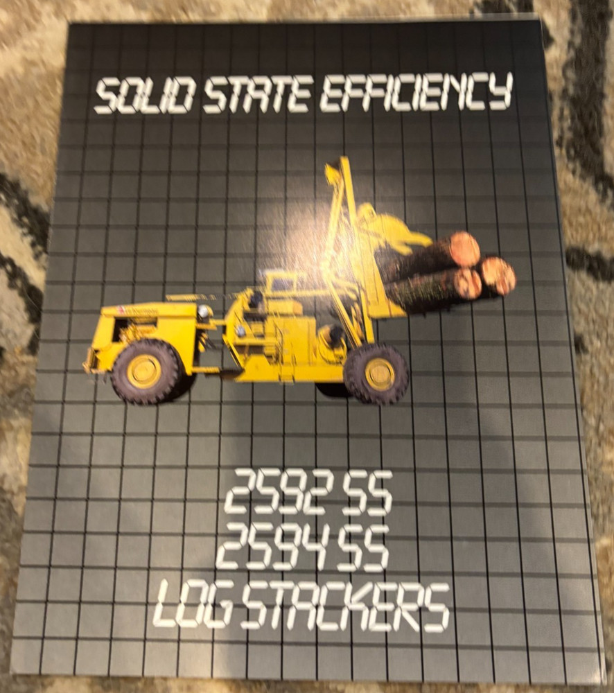LeTourneau 2592SS 2594SS Log Stackers Brochure AMIL25