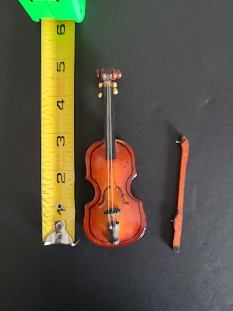 Tiny Violin 5 Inch Vintage Handcrafted