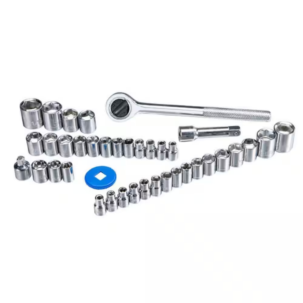 39-Piece Sae/Metric Mechanics Tool Set with Case