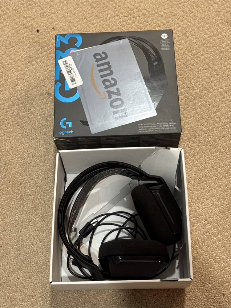 Logitech G733 Wireless Gaming Headset - Black