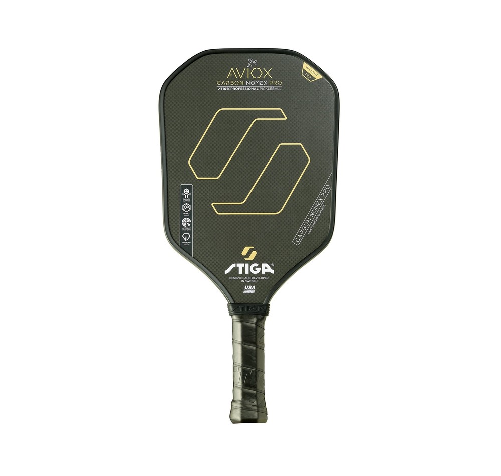 STIGA Aviox Pickleball Paddle | Midweight Paddle - USAPA Approved - Designed ...