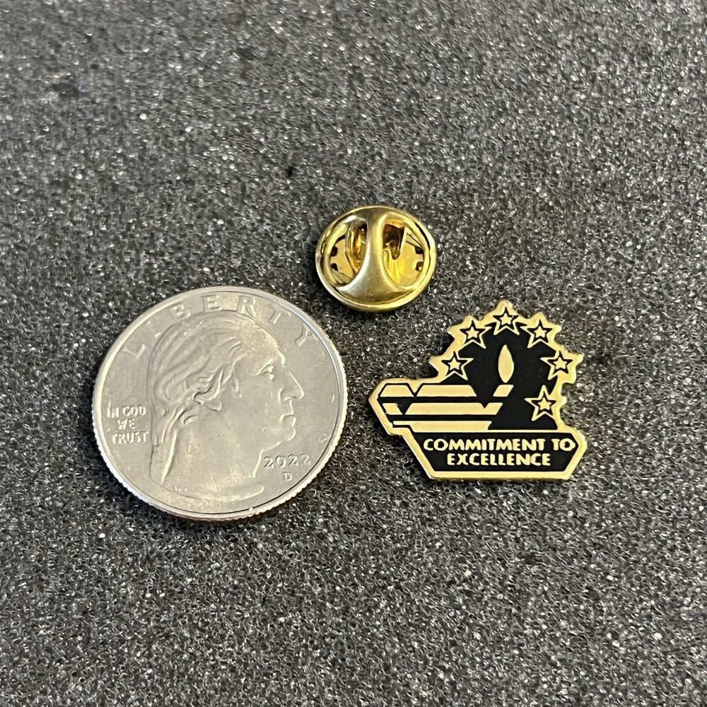 Commitment To Excellence In Education Student Teacher Pin Pinback #45438