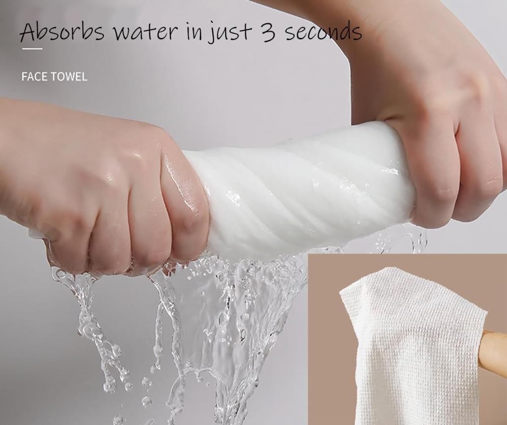 Generic Disposable compressed towel tablets (14 pack), white