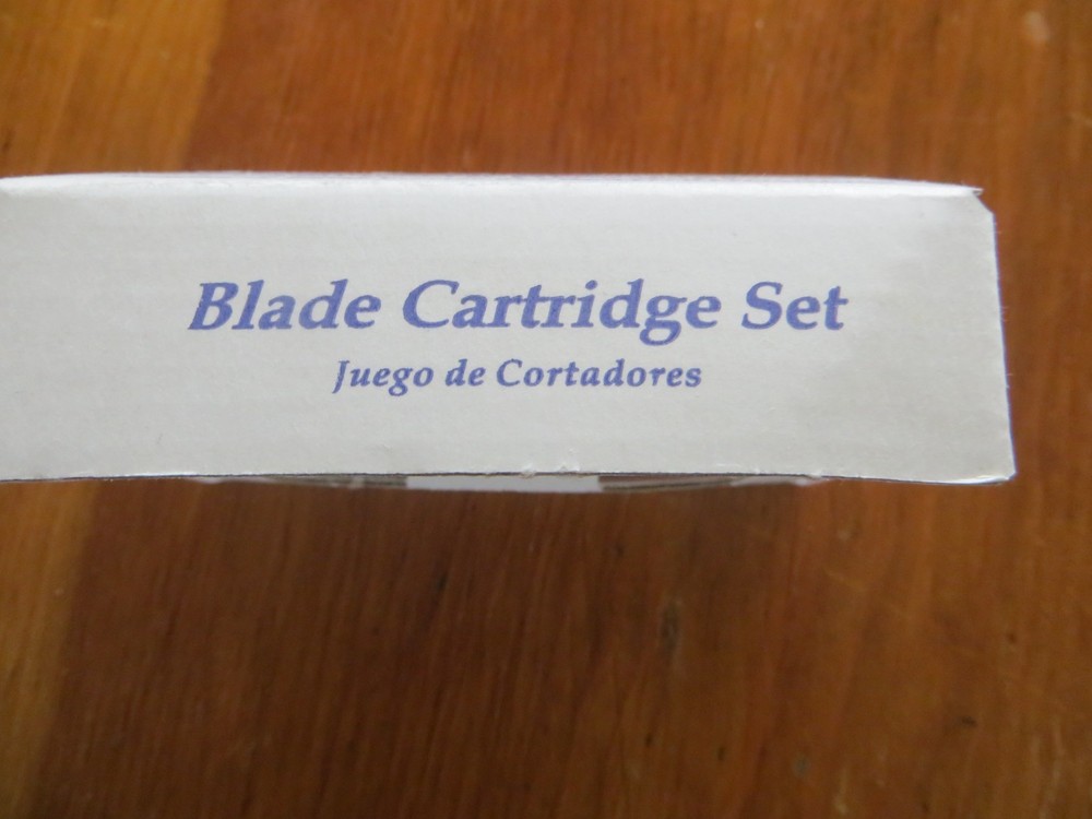 Creative Memories Custom Cutting System Blade Cartridges Blue 2 Pack