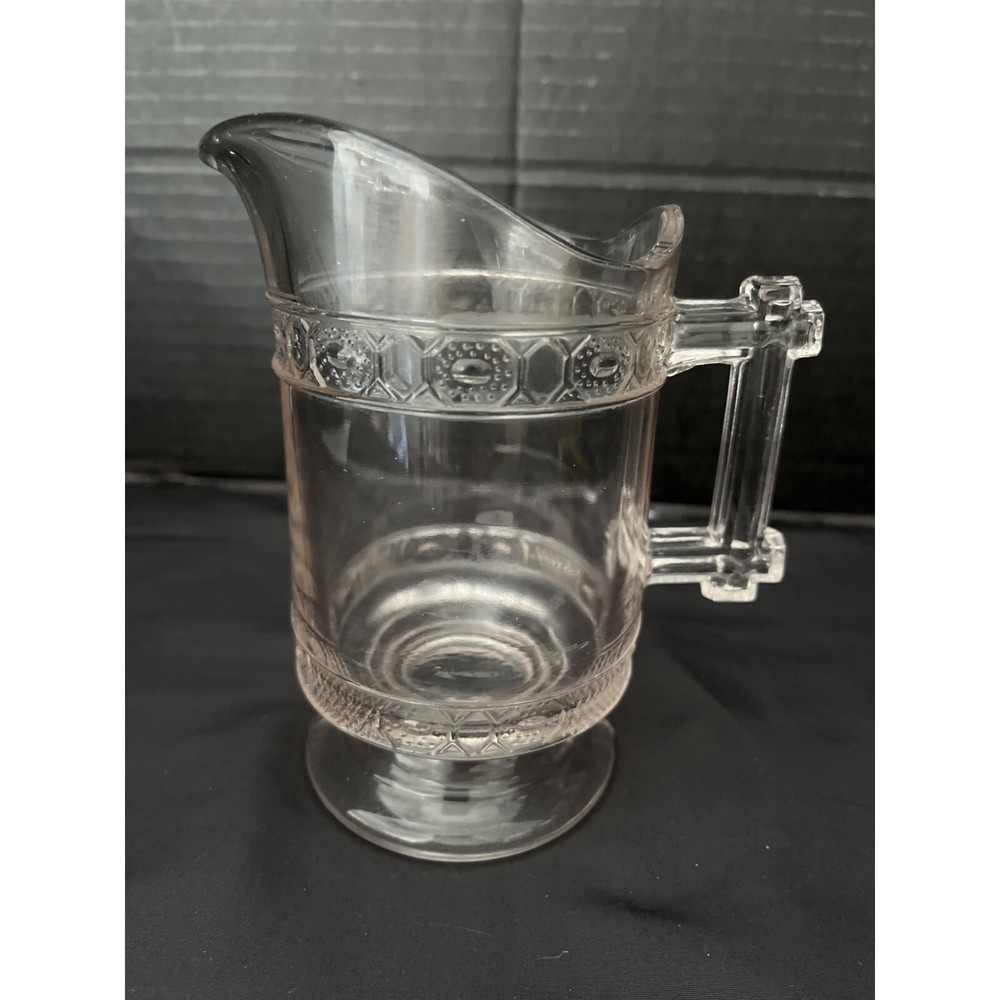 Two Band Pattern Creamer Pitcher Early 1900’s