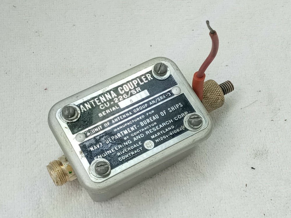 ANTENNA GROUP AN/SRA-3 Coupler CU-226/SR