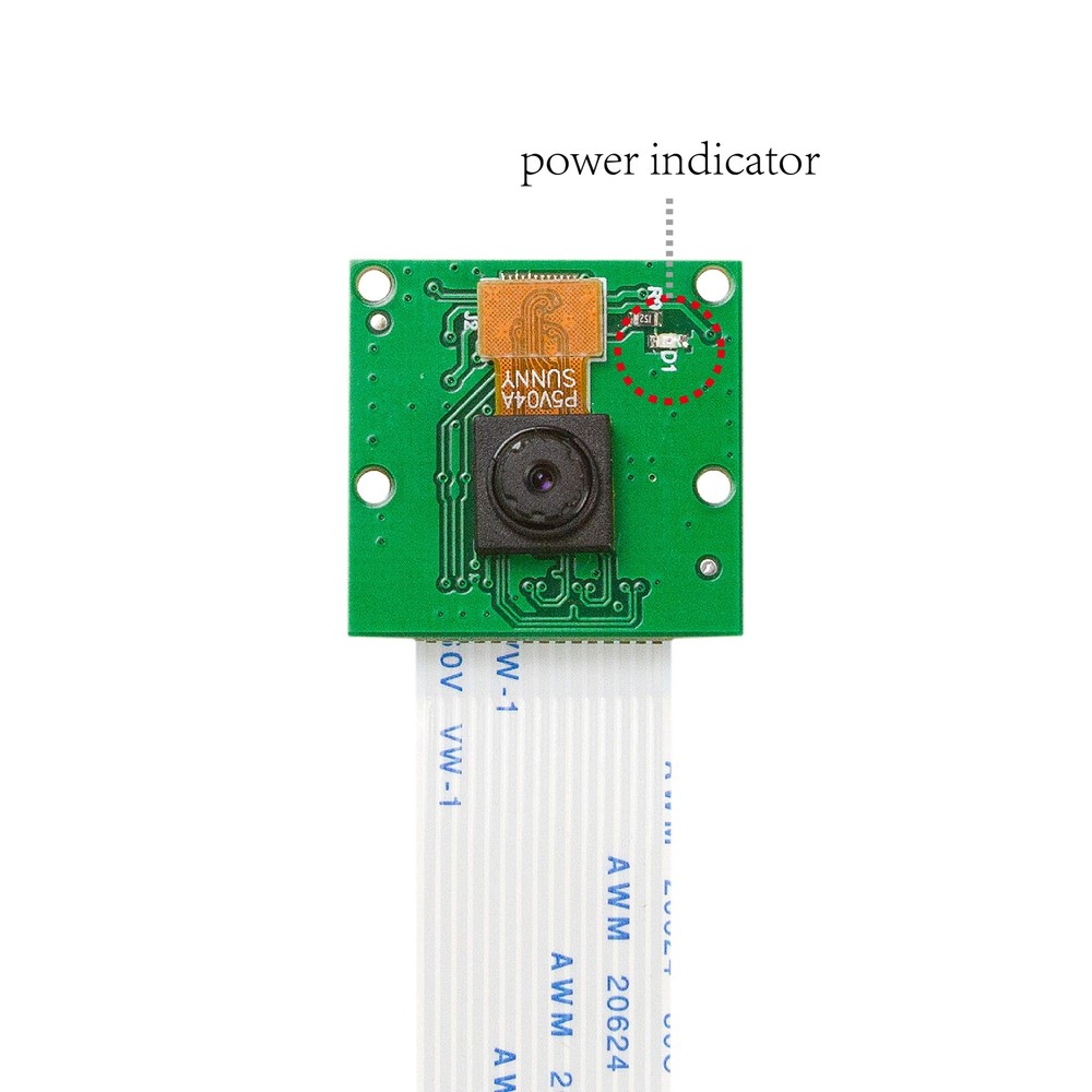 1080P HD Camera Module for Raspberry Pi Supports Pi Series OV5647 Sensor