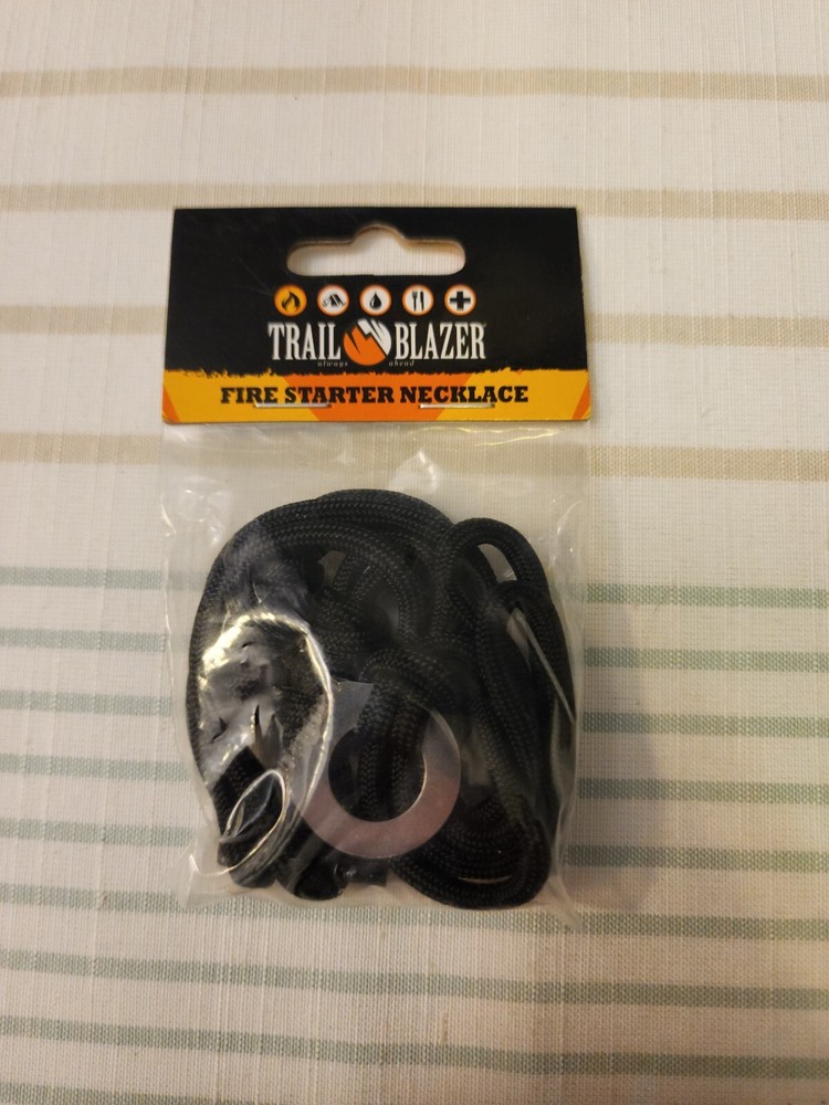 Trailblazer Outdoor Fire Starter Necklace