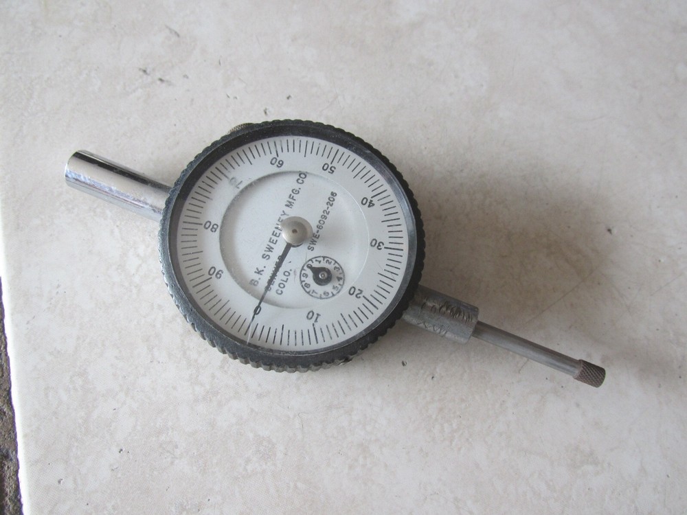B.K. Sweeney Mfg. Co. Dial Test Indicator 6092-206