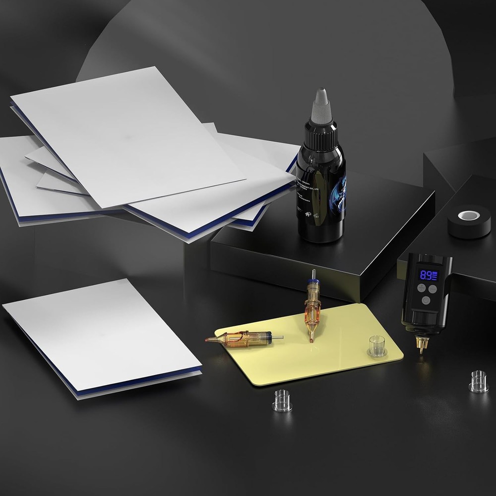 Wireless Tattoo Kit for Beginners - Machine 3Mm, Black One Battery