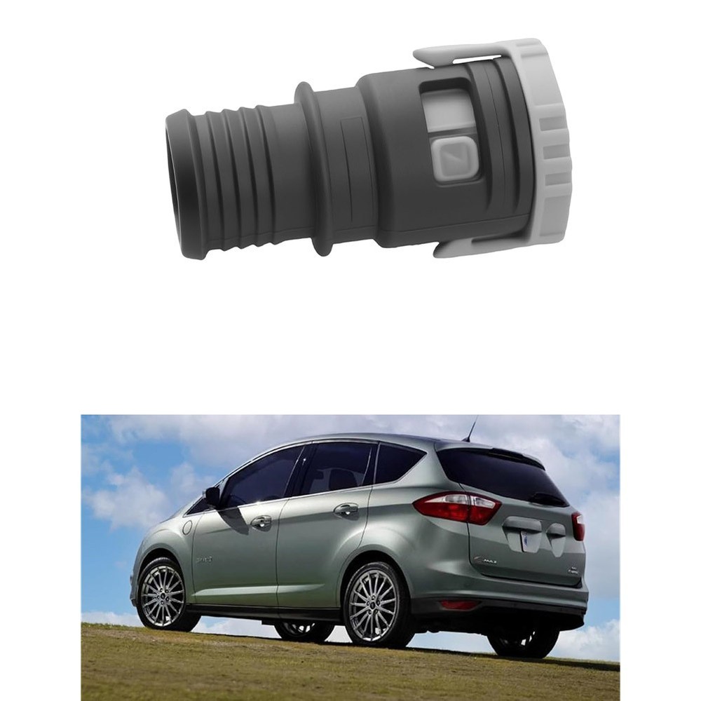 2PCS Heater Hose Connector for Focus 2L 2012-2016,Escape 2.0L4877