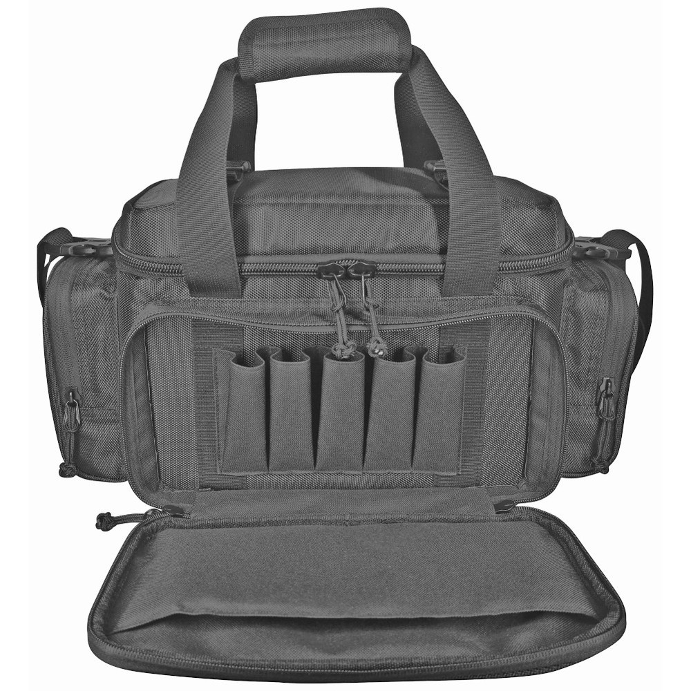 EVOLUTION OUTDOOR Tactical Range Bag, Black, 1680 Denier Polyester