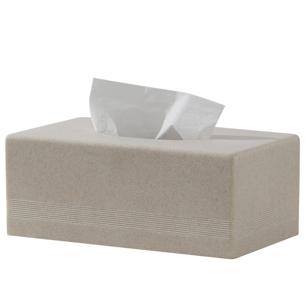 Tissue Cover Rectangle, Resin Tissues Holder Covers Rectangular Holder Case D...