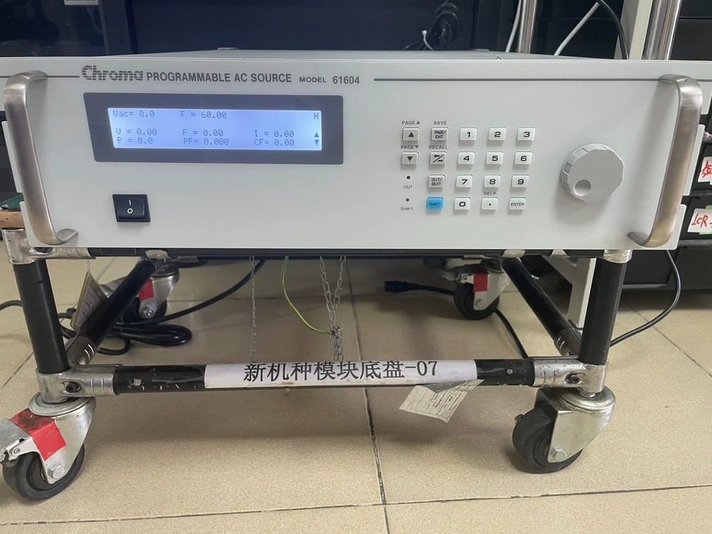 ✅🔥Used 100% Test Chroma 61604 AC Power Supply