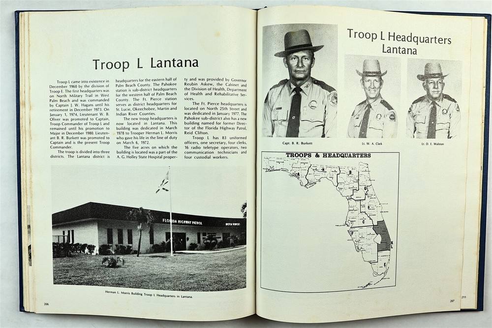 Florida Highway Patrol 1981 History Year Book