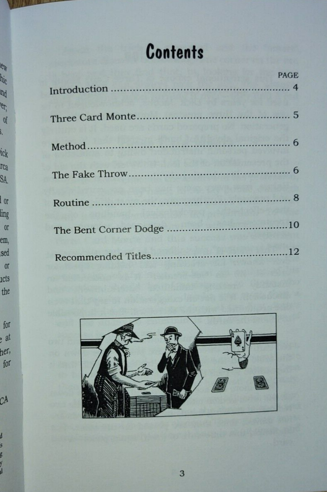 Don't Be A Sucker! (Dick Jacobs explains the Three Card Monte)