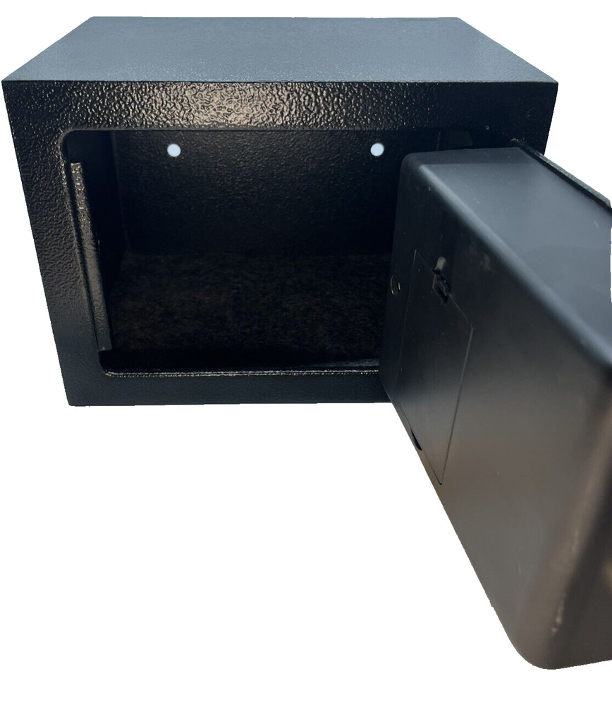 Small Safe Box Digital Intelligent Electronic Security Safe Box for Home Black