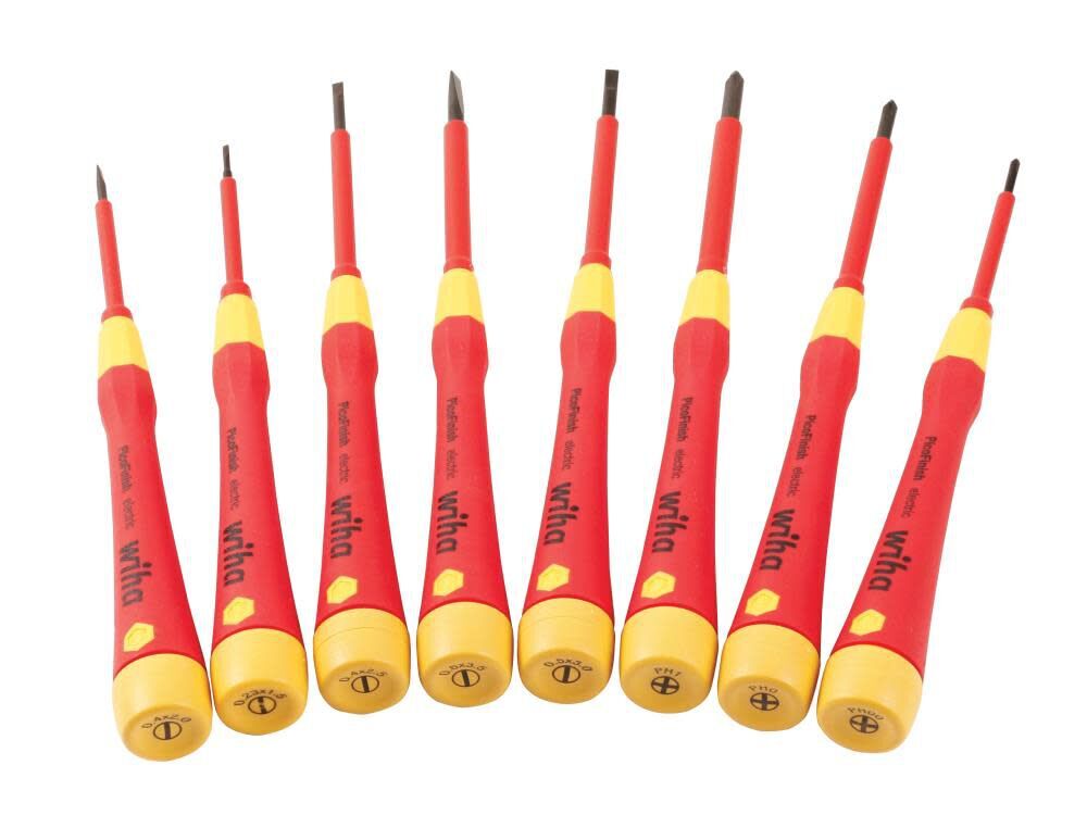 Wiha Insulated Screwdriver Set 8Pc