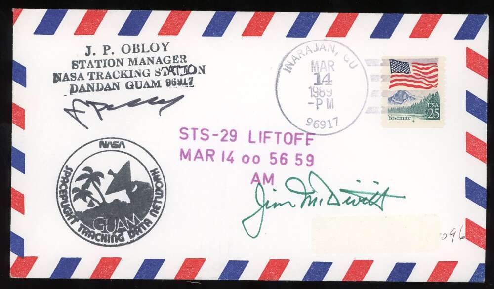 Jim McDivitt JSA Coa Signed FDC First Day Cover Cache Autograph