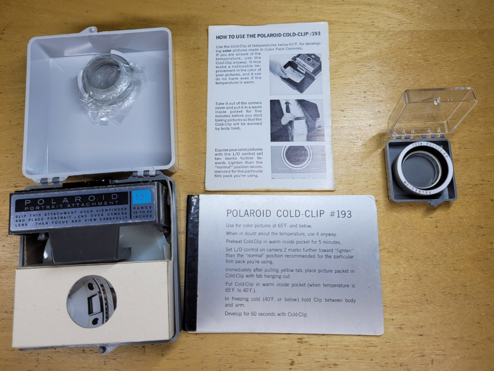 Polaroid # 585 , 193 & 581