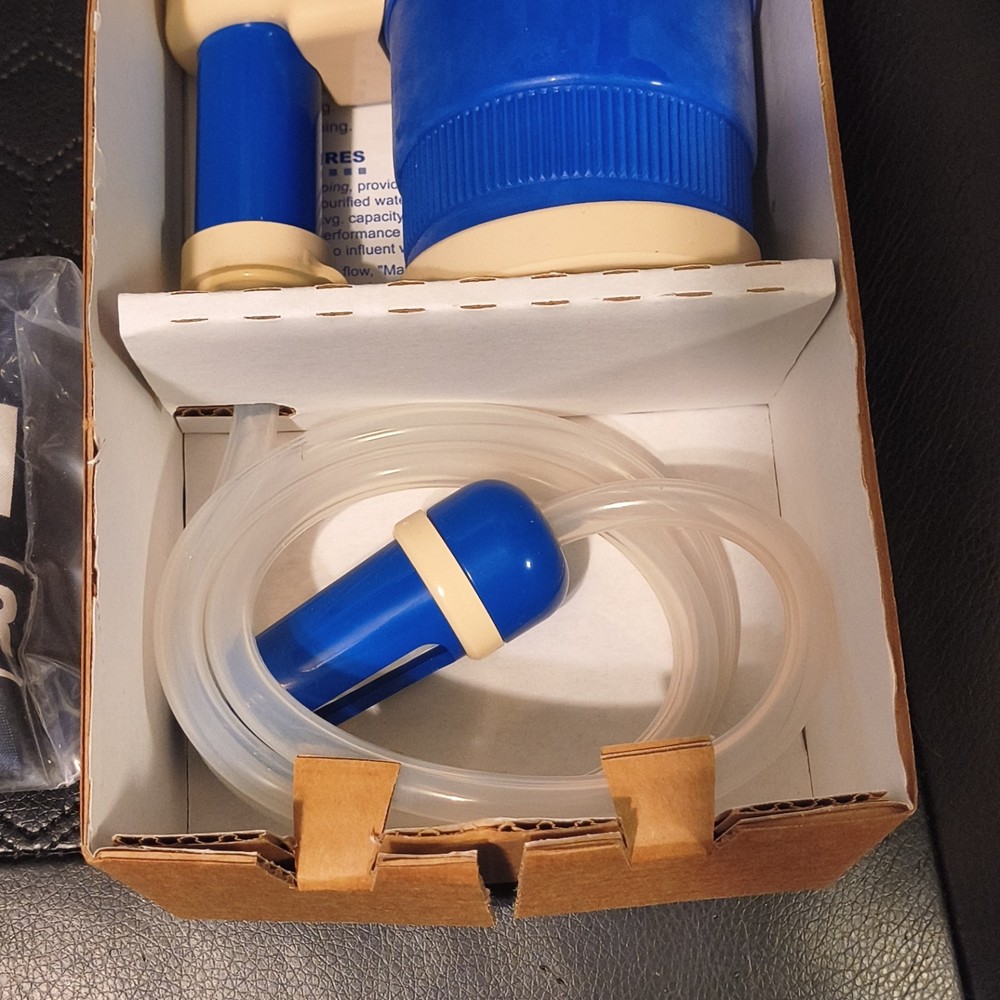 General Ecology First Need XL Portable Water Purifier Pump, Structured Matrix, …