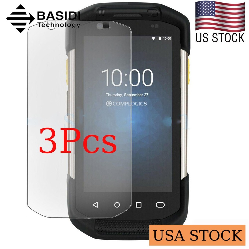 3Pcs Screen Protector for  Zebra Symbol TC77 TC70 TC75 Scanner US STOCK
