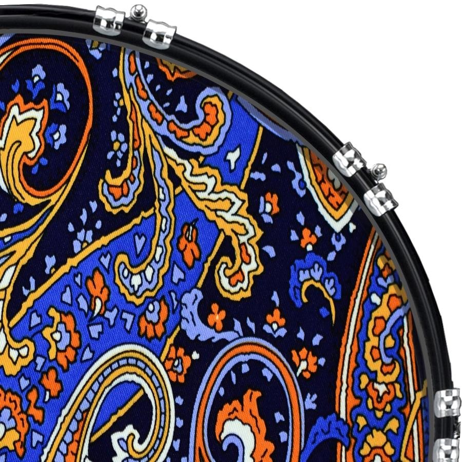 Aquarian 22" Kick Bass Drum Head Graphical Image Front Skin Pattern 8