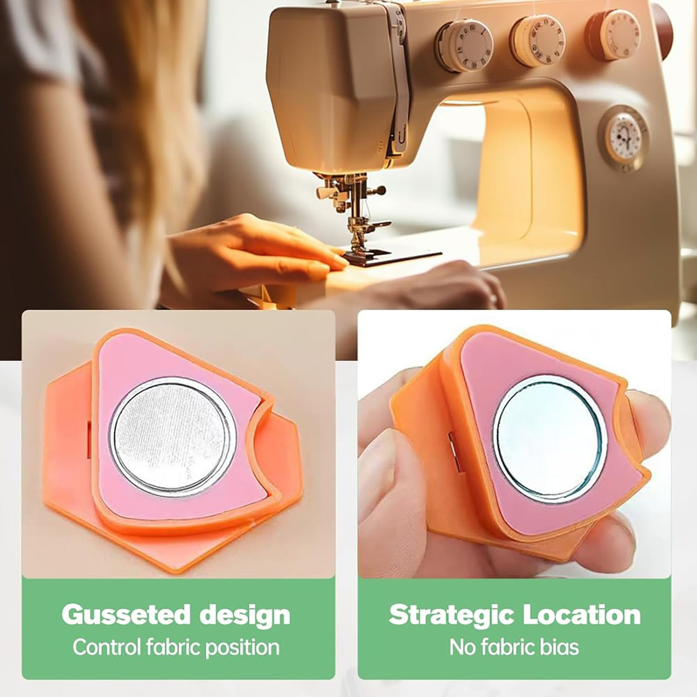 Magnetic Seam Guide for Sewing Machine Upgraded Multi-Purpose Tool Polygonal Str