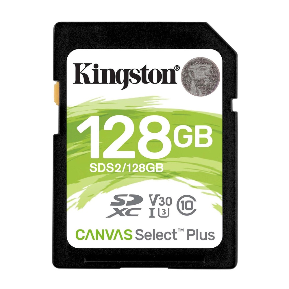 Kingston 128GB SDXC Canvas Select Plus Memory Card
